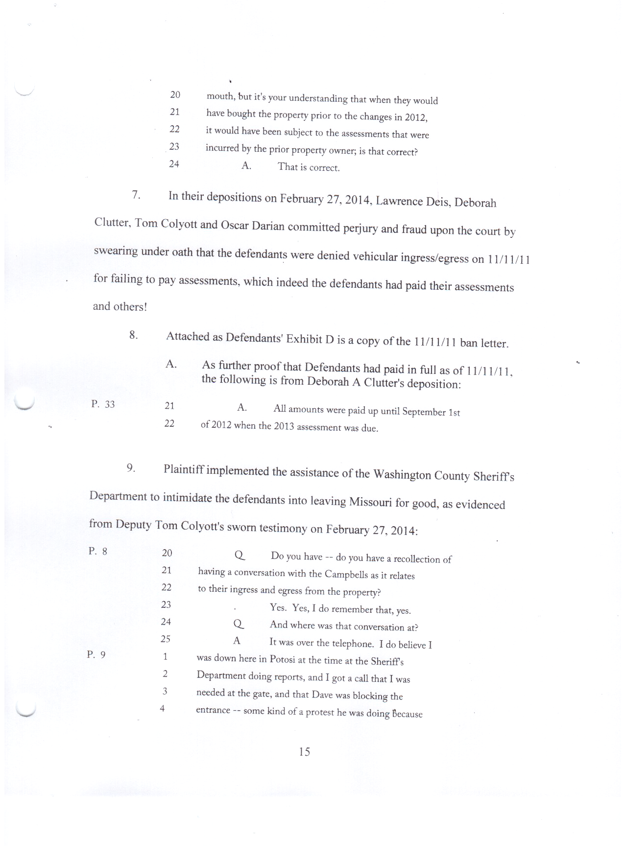 Motion to Dismiss